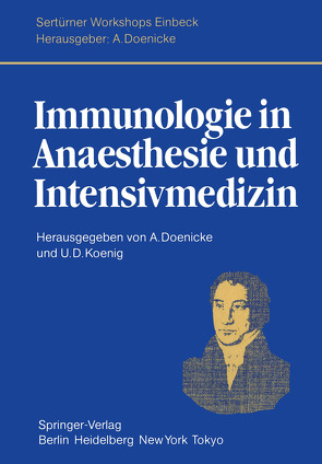 Immunologie in Anaesthesie und Intensivmedizin von Doenicke,  A., Doenicke,  S., Koenig,  U. L.