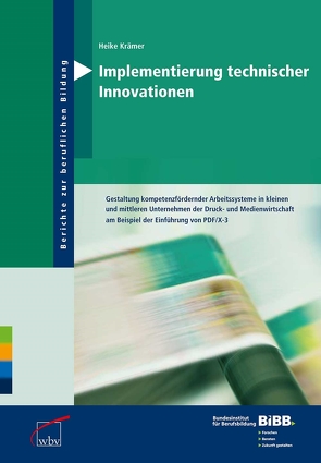 Implementierung technischer Innovationen von Krämer,  Heike