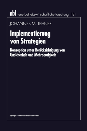 Implementierung von Strategien von Lehner,  Johannes M