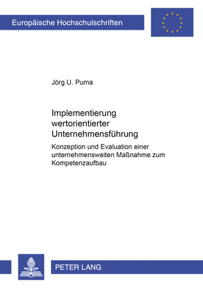 Implementierung wertorientierter Unternehmensführung von Puma,  Jörg