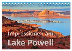 Impressionen am Lake Powell (Tischkalender 2024 DIN A5 quer), CALVENDO Monatskalender von Wilczek,  Dieter