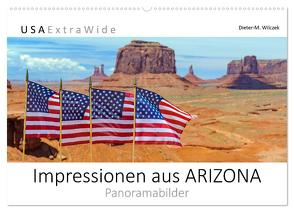 Impressionen aus ARIZONA – Panoramabilder (Wandkalender 2024 DIN A2 quer), CALVENDO Monatskalender von Wilczek,  Dieter