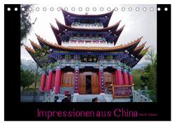 Impressionen aus China (Tischkalender 2024 DIN A5 quer), CALVENDO Monatskalender von M. Gibson - www.ilsegibson.com,  Ilse