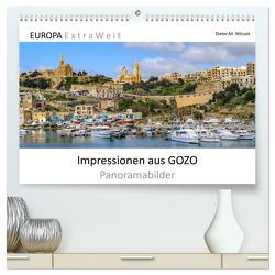 Impressionen aus GOZO – Panoramabilder (hochwertiger Premium Wandkalender 2024 DIN A2 quer), Kunstdruck in Hochglanz von Wilczek,  Dieter