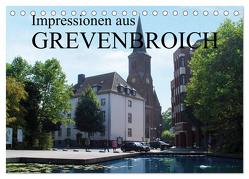 Impressionen aus Grevenbroich (Tischkalender 2024 DIN A5 quer), CALVENDO Monatskalender von GREVENBROICH,  Stadtmarketing/Tourismus,  STADT