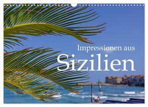 Impressionen aus Sizilien (Wandkalender 2024 DIN A3 quer), CALVENDO Monatskalender von M.Polok,  M.Polok