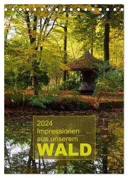 Impressionen aus unserem Wald (Tischkalender 2024 DIN A5 hoch), CALVENDO Monatskalender von Dölling,  AD DESIGN Photo + PhotoArt,  Angela