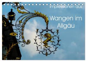Impressionen aus Wangen im Allgäu (Tischkalender 2024 DIN A5 quer), CALVENDO Monatskalender von Hampe,  Gabi