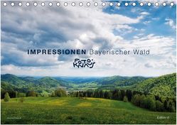 IMPRESSIONEN Bayerischer Wald (Tischkalender 2019 DIN A5 quer) von Knaus,  Georg