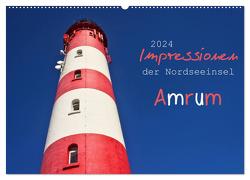 Impressionen der Nordseeinsel Amrum (Wandkalender 2024 DIN A2 quer), CALVENDO Monatskalender von Dölling,  AD DESIGN Photo + PhotoArt,  Angela