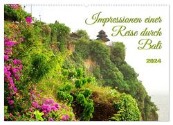 Impressionen einer Reise durch Bali (Wandkalender 2024 DIN A2 quer), CALVENDO Monatskalender von Schumann,  Bianca