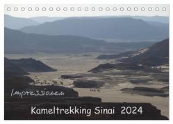 Impressionen Kameltrekking Sinai 2024 (Tischkalender 2024 DIN A5 quer), CALVENDO Monatskalender von Wesselak,  Mucki