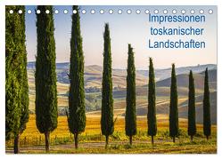 Impressionen toskanischer Landschaften (Tischkalender 2024 DIN A5 quer), CALVENDO Monatskalender von PHOTO HAMBURG,  LHJ