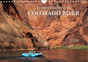 Impressionen vom Colorado River (Wandkalender 2024 DIN A4 quer), CALVENDO Monatskalender von Wilczek,  Dieter