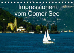 Impressionen vom Comer See (Tischkalender 2023 DIN A5 quer) von Hampe,  Gabi