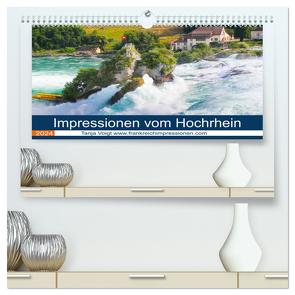 Impressionen vom Hochrhein (hochwertiger Premium Wandkalender 2024 DIN A2 quer), Kunstdruck in Hochglanz von Voigt,  Tanja