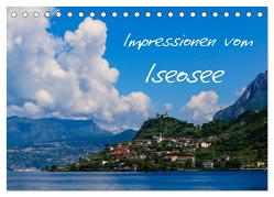 Impressionen vom Iseosee (Tischkalender 2024 DIN A5 quer), CALVENDO Monatskalender von Hampe,  Gabi