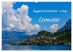 Impressionen vom Iseosee (Wandkalender 2024 DIN A2 quer), CALVENDO Monatskalender von Hampe,  Gabi