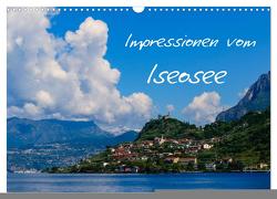 Impressionen vom Iseosee (Wandkalender 2024 DIN A3 quer), CALVENDO Monatskalender von Hampe,  Gabi