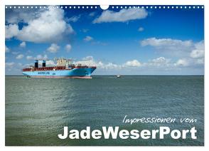 Impressionen vom JadeWeserPort (Wandkalender 2024 DIN A3 quer), CALVENDO Monatskalender von www.geniusstrand.de,  www.geniusstrand.de