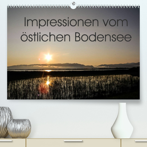 Impressionen vom östlichen Bodensee (Premium, hochwertiger DIN A2 Wandkalender 2022, Kunstdruck in Hochglanz) von Rüger,  Ute