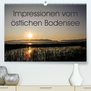 Impressionen vom östlichen Bodensee (Premium, hochwertiger DIN A2 Wandkalender 2023, Kunstdruck in Hochglanz) von Rüger,  Ute