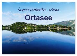 Impressionen vom Ortasee (Wandkalender 2024 DIN A2 quer), CALVENDO Monatskalender von Hampe,  Gabi