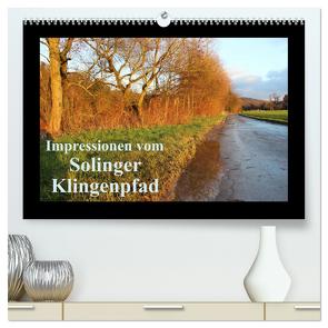 Impressionen vom Solinger Klingenpfad (hochwertiger Premium Wandkalender 2024 DIN A2 quer), Kunstdruck in Hochglanz von Bauch,  Dorothee
