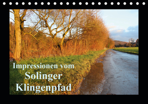 Impressionen vom Solinger Klingenpfad (Tischkalender 2021 DIN A5 quer) von Bauch,  Dorothee