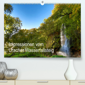 Impressionen vom Uracher Wasserfallsteig (Premium, hochwertiger DIN A2 Wandkalender 2022, Kunstdruck in Hochglanz) von Krisma