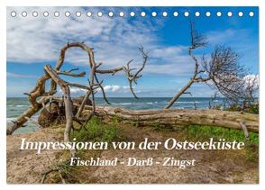 Impressionen von der Ostsee Fischland-Darß-Zingst (Tischkalender 2024 DIN A5 quer), CALVENDO Monatskalender von Thomas,  Natalja