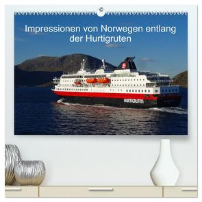 Impressionen von Norwegen entlang der Hurtigruten (hochwertiger Premium Wandkalender 2024 DIN A2 quer), Kunstdruck in Hochglanz von Kattobello,  Kattobello