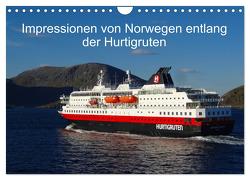 Impressionen von Norwegen entlang der Hurtigruten (Wandkalender 2024 DIN A4 quer), CALVENDO Monatskalender von Kattobello,  Kattobello