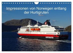 Impressionen von Norwegen entlang der Hurtigruten (Wandkalender 2024 DIN A4 quer), CALVENDO Monatskalender von Kattobello,  Kattobello