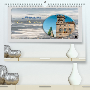 Impressionen – von und rund um San Marino (Premium, hochwertiger DIN A2 Wandkalender 2022, Kunstdruck in Hochglanz) von HC Bittermann,  Photograph