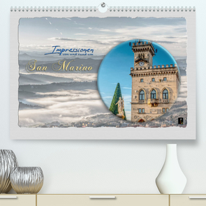 Impressionen – von und rund um San Marino (Premium, hochwertiger DIN A2 Wandkalender 2023, Kunstdruck in Hochglanz) von HC Bittermann,  Photograph