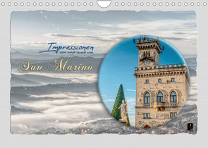 Impressionen – von und rund um San Marino (Wandkalender 2023 DIN A4 quer) von HC Bittermann,  Photograph