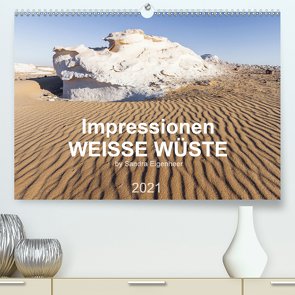 Impressionen – Weiße Wüste (Premium, hochwertiger DIN A2 Wandkalender 2021, Kunstdruck in Hochglanz) von Eigenheer,  Sandra