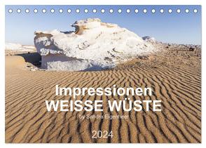 Impressionen – Weiße Wüste (Tischkalender 2024 DIN A5 quer), CALVENDO Monatskalender von Eigenheer,  Sandra