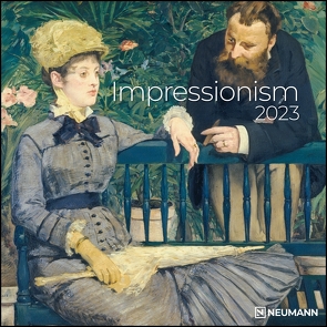 Impressionism 2023 – Wand-Kalender – Borschüren-Kalender – 30×30 – 30×60 geöffnet – Kunst-Kalender