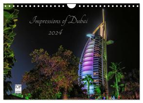 Impressions of Dubai 2024 (Wandkalender 2024 DIN A4 quer), CALVENDO Monatskalender von Sielaff,  Marcus