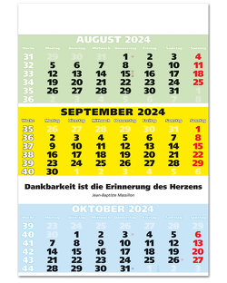 IMPULS-3-Monatsspruch Kalender 2024