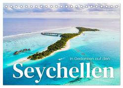 In Gedanken auf den Seychellen (Tischkalender 2024 DIN A5 quer), CALVENDO Monatskalender von SF,  SF