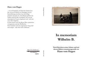 In memoriam Wilhelm B. von vom Hagen,  Hans