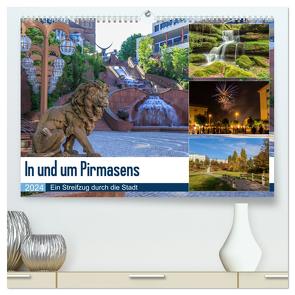In und um Pirmasens (hochwertiger Premium Wandkalender 2024 DIN A2 quer), Kunstdruck in Hochglanz von Jordan,  Andreas
