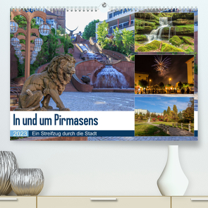 In und um Pirmasens (Premium, hochwertiger DIN A2 Wandkalender 2023, Kunstdruck in Hochglanz) von Jordan,  Andreas