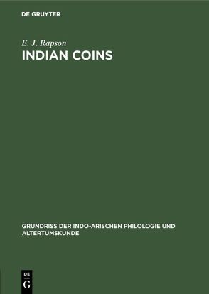 Indian coins von Rapson,  E. J.