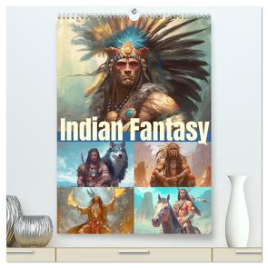Indian Fantasy (hochwertiger Premium Wandkalender 2024 DIN A2 hoch), Kunstdruck in Hochglanz von Hurley,  Rose