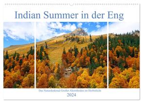 Indian Summer in der Eng – Das Naturdenkmal Großer Ahornboden (Wandkalender 2024 DIN A2 quer), CALVENDO Monatskalender von Schimmack,  Michaela