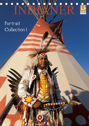 Indianer, Portrait Collection 1 (Tischkalender 2023 DIN A5 hoch) von Heeb,  Christian
